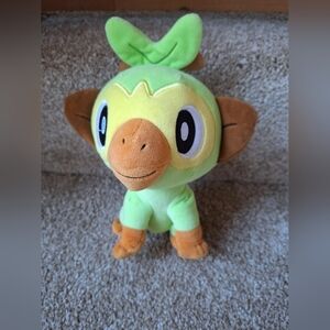 Pokemon Grookey plush 9"